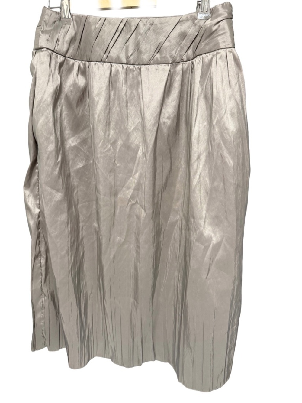 Dialogue Women's Size 8 Formal Party
Silver Metallic Aline Midi Skirt